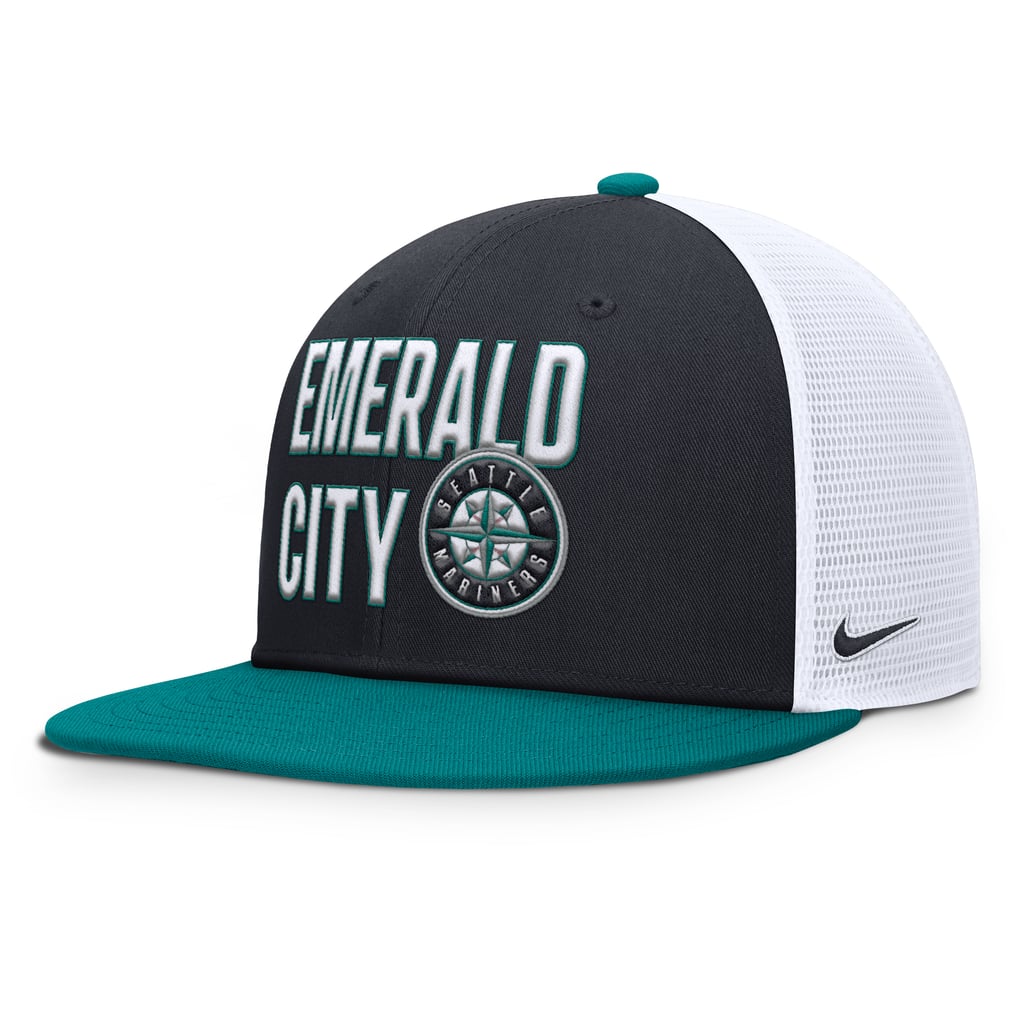  Seattle Mariners Nike Pro Trucker Snapback Hat - Navy