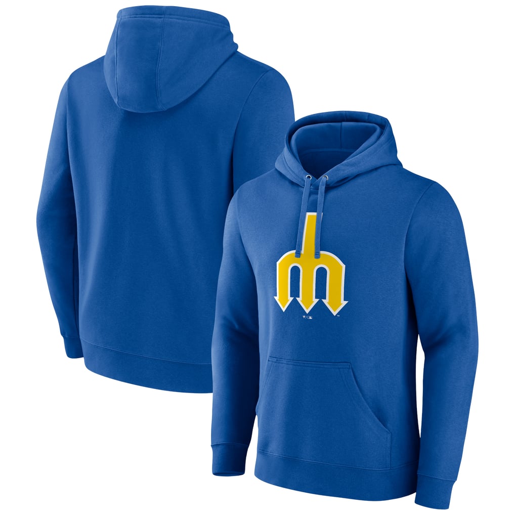 Seattle Mariners Cooperstown Collection Pullover Hoodie - Royal