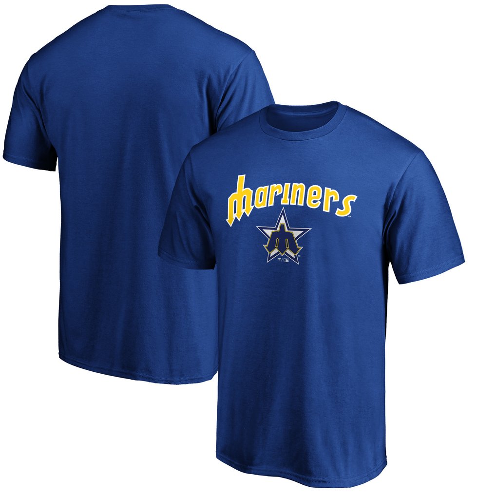 Seattle Mariners Team Cooperstown Collection Wahconah T-Shirt - Royal