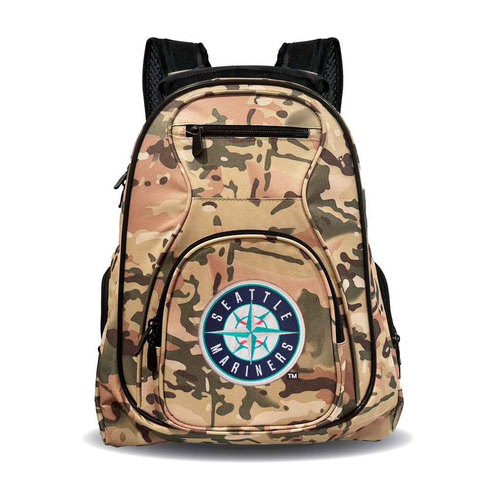 Seattle Mariners MOJO 19" Camo Premium Laptop Backpack