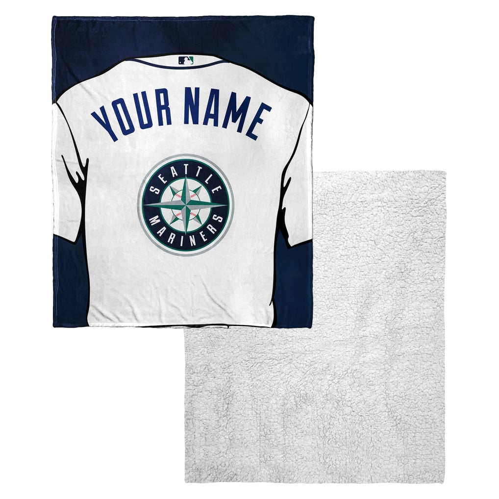 Seattle Mariners The Northwest Company 50'' x 60'' Personalized Silk Touch Sherpa Throw
