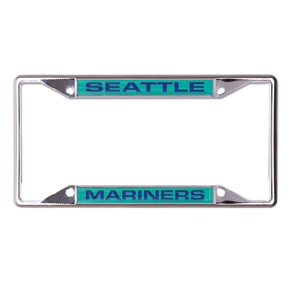 Seattle Mariners WinCraft Inlaid License Plate Frame