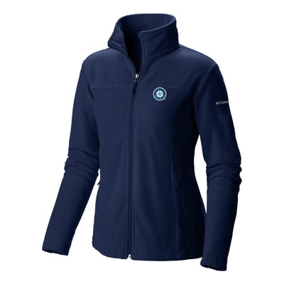 Seattle Mariners Columbia Women's Give & Go II Fleece Full-Zip Jacket - Navy