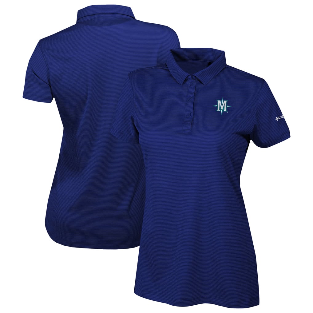  Seattle Mariners Columbia Women's Omni-Wick Set II Polo - Navy