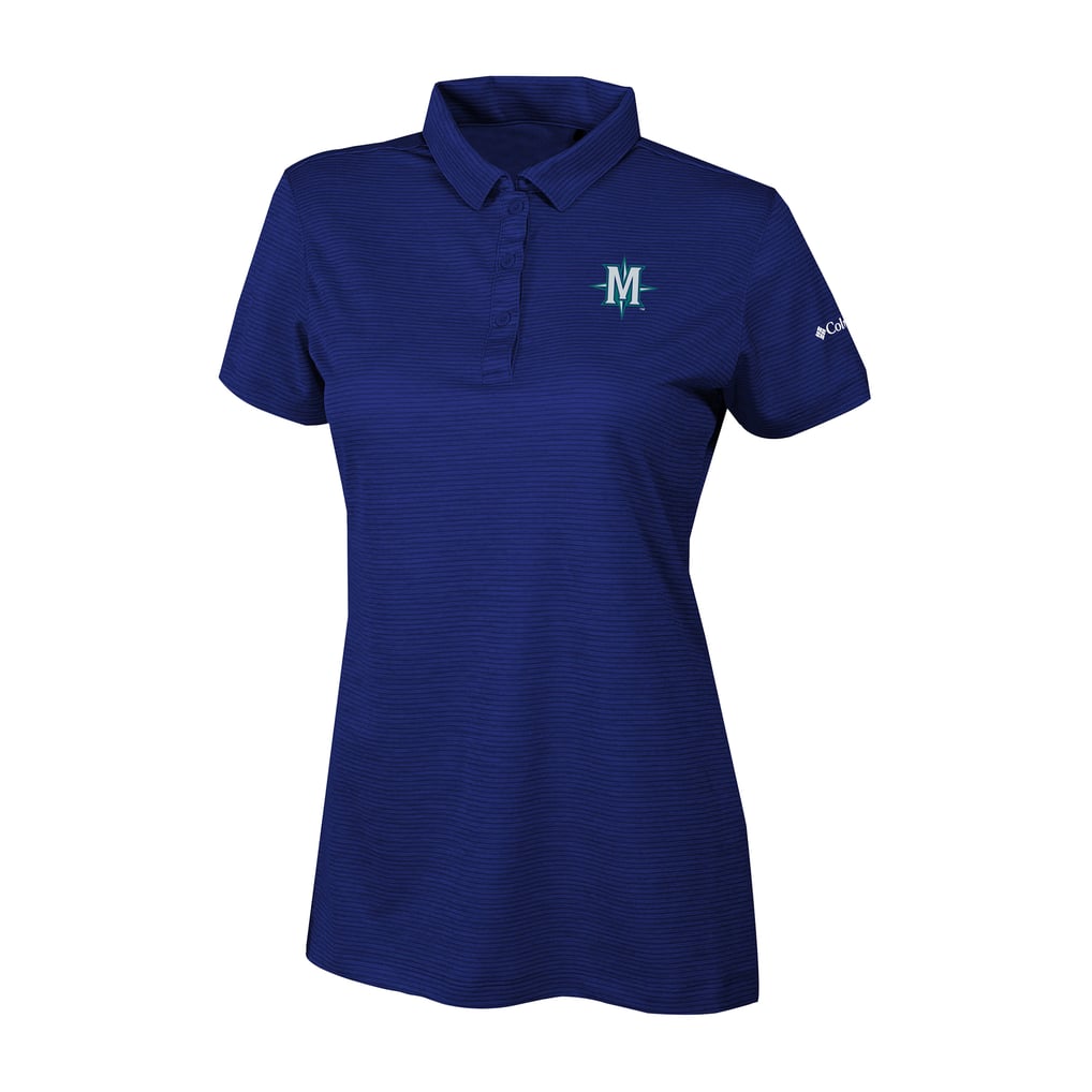  Seattle Mariners Columbia Women's Omni-Wick Set II Polo - Navy