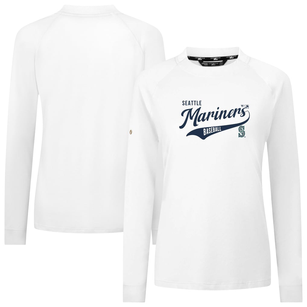 Seattle Mariners Levelwear Women's Slender Glide T-Shirt - White
