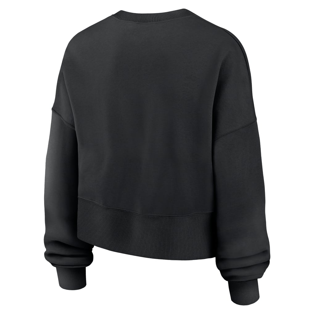 Seattle Mariners Nike Women's Oversized Primetime Sweatshirt - Black