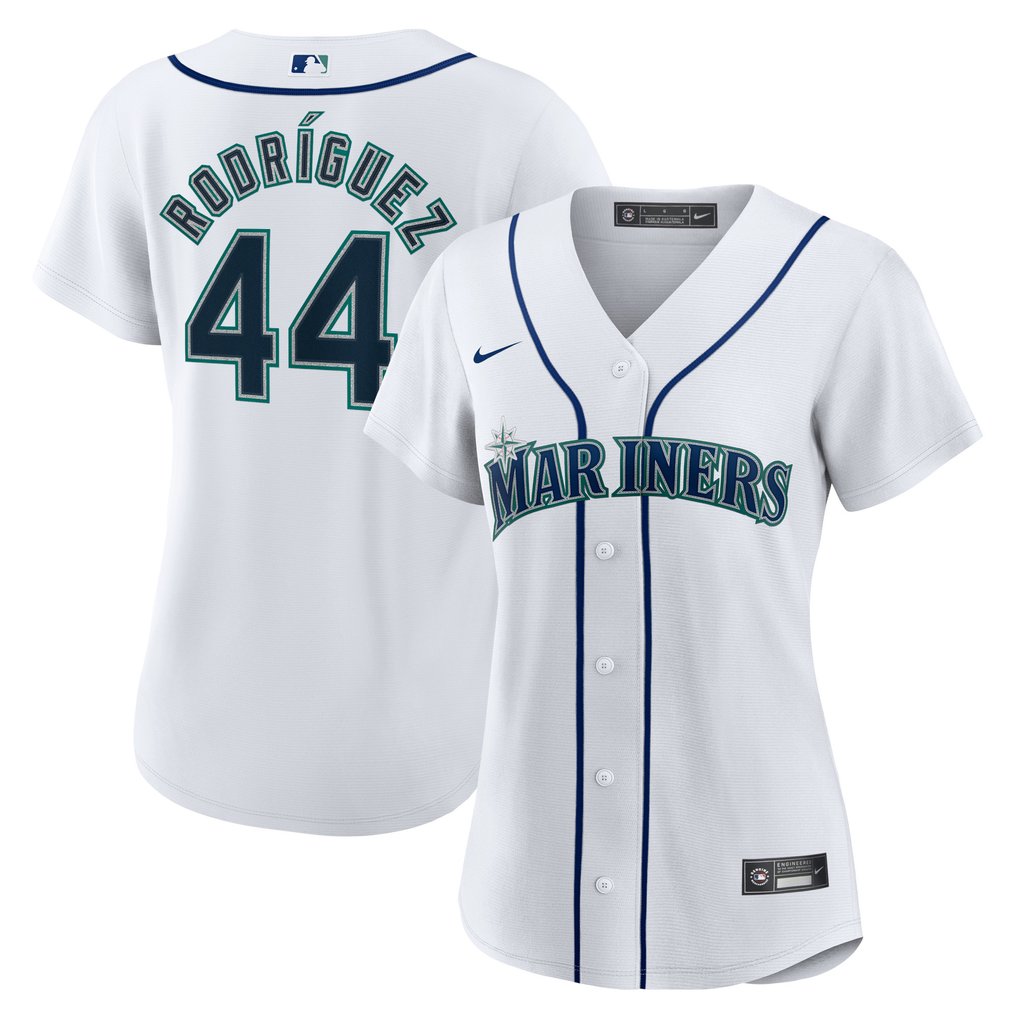Julio Rodríguez Seattle Mariners Nike Women's Home Replica Jersey - White