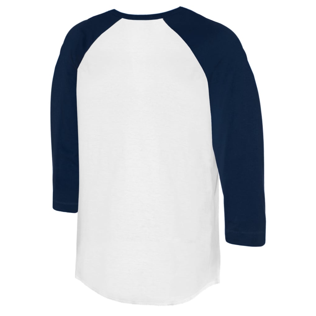 Seattle Mariners Tiny Turnip Women's Bronto 3/4-Sleeve Raglan T-Shirt - White/Navy