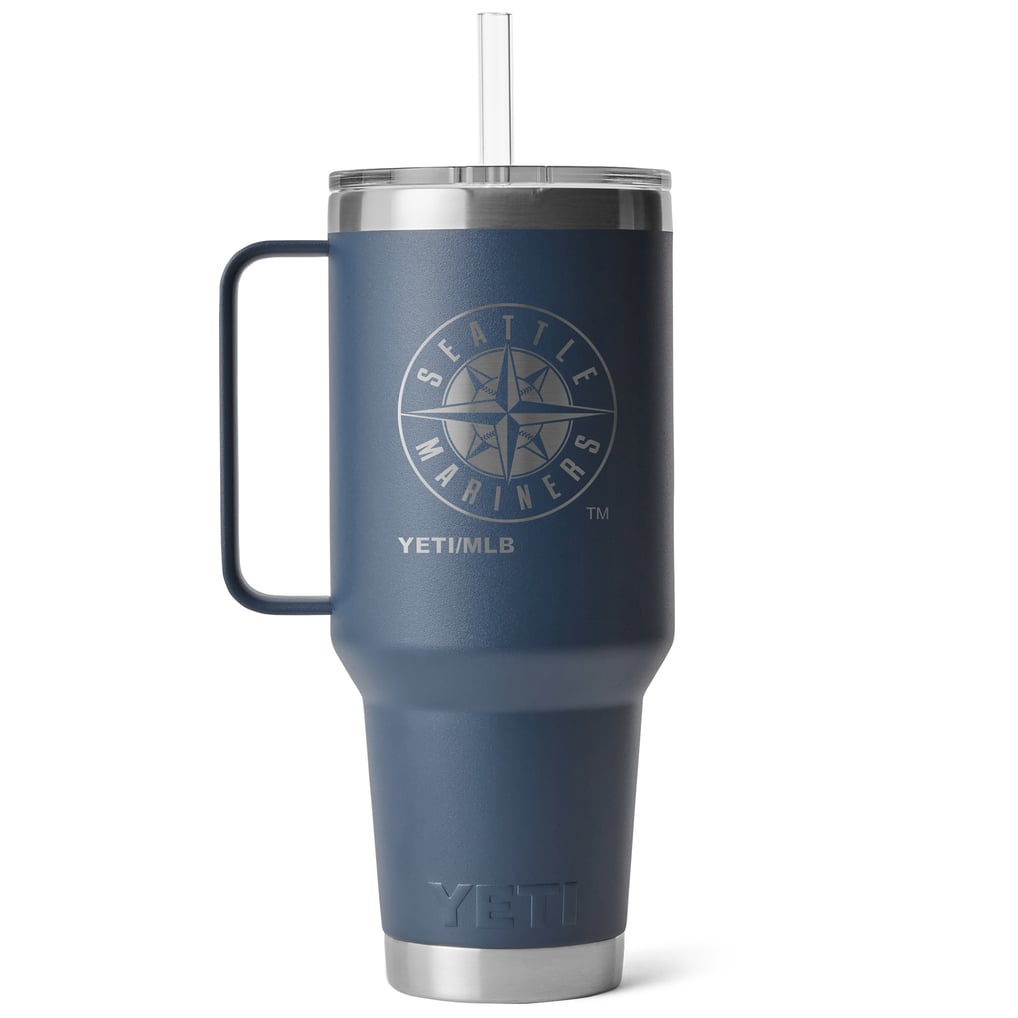 Seattle Mariners YETI 42oz. Rambler Straw Mug