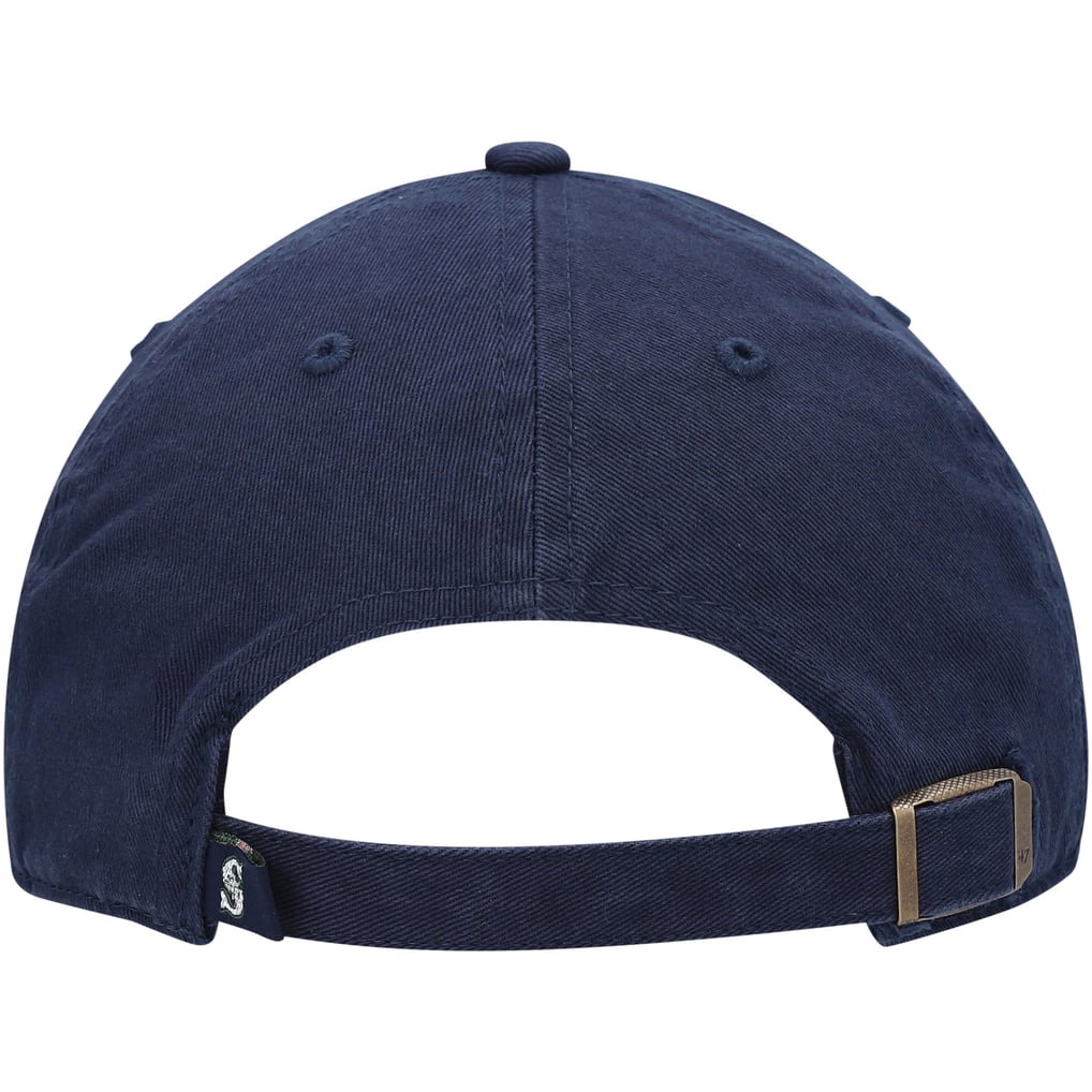 Seattle Mariners '47 Youth Team Logo Clean Up Adjustable Hat - Navy
