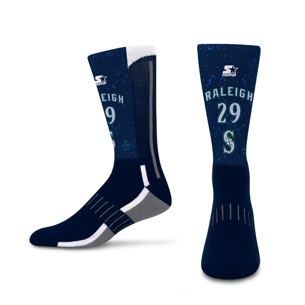 Cal Raleigh Seattle Mariners Starter Youth Jersey Arch Crew Socks - Navy