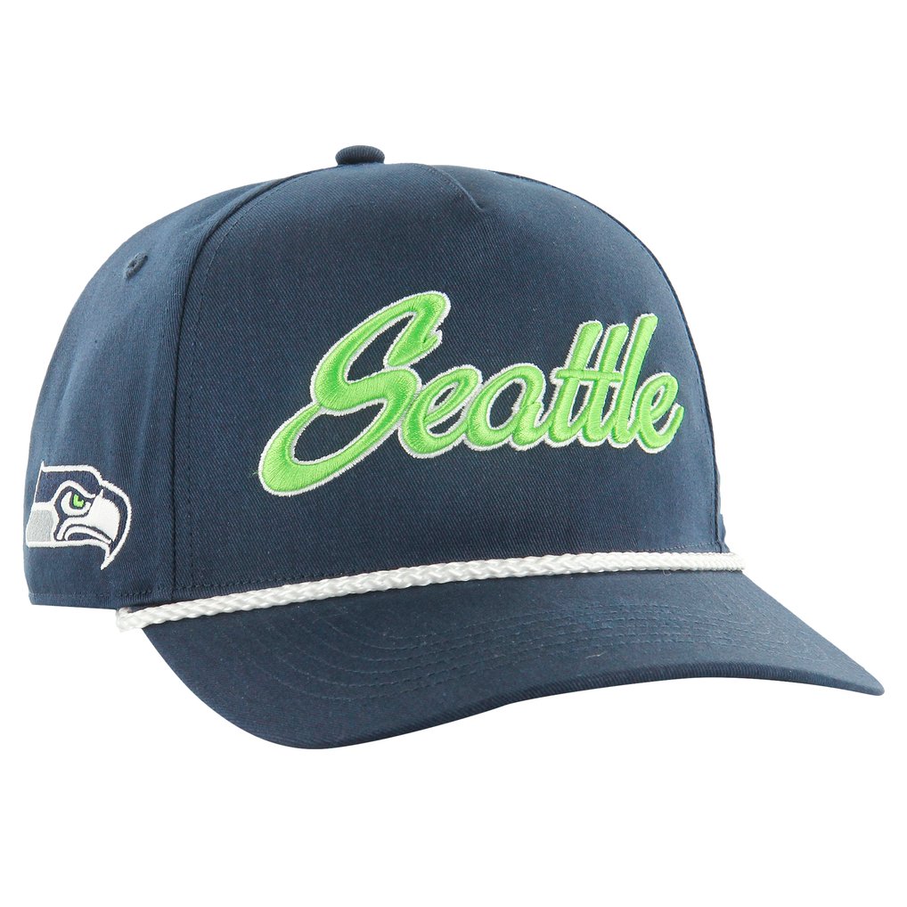 Seattle Seahawks '47 Overhand Hitch Adjustable Hat - College Navy