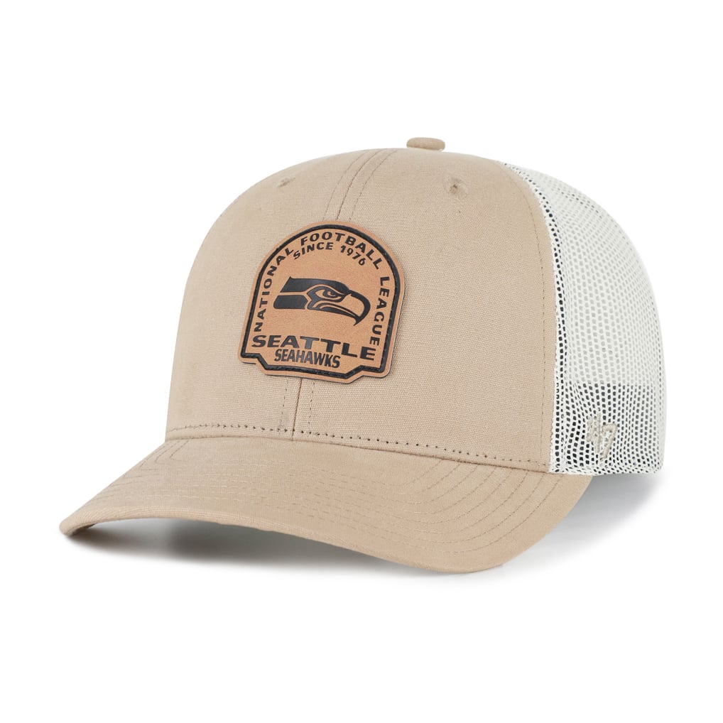Seattle Seahawks '47 Bonehide Trucker Adjustable Hat - Khaki
