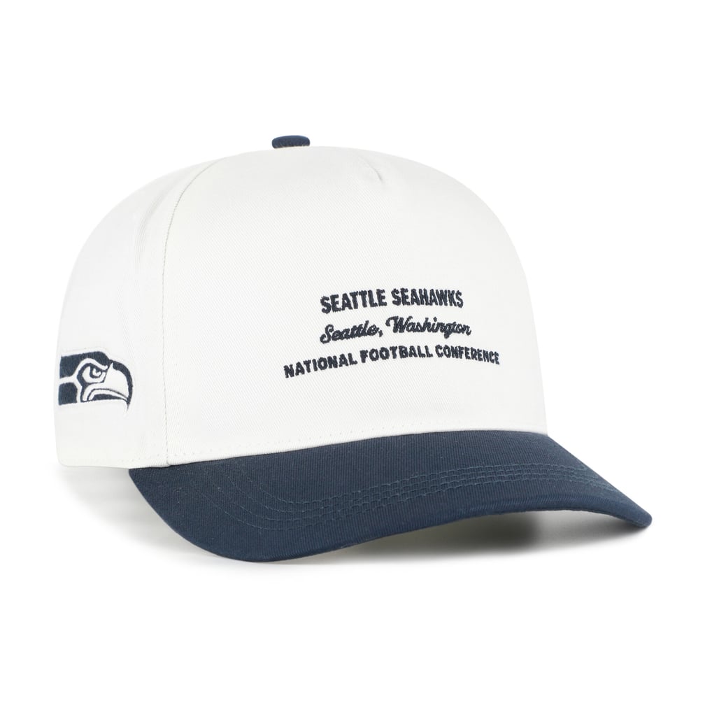  Seattle Seahawks '47 Contemporary Two-Tone Hitch Adjustable Hat - White