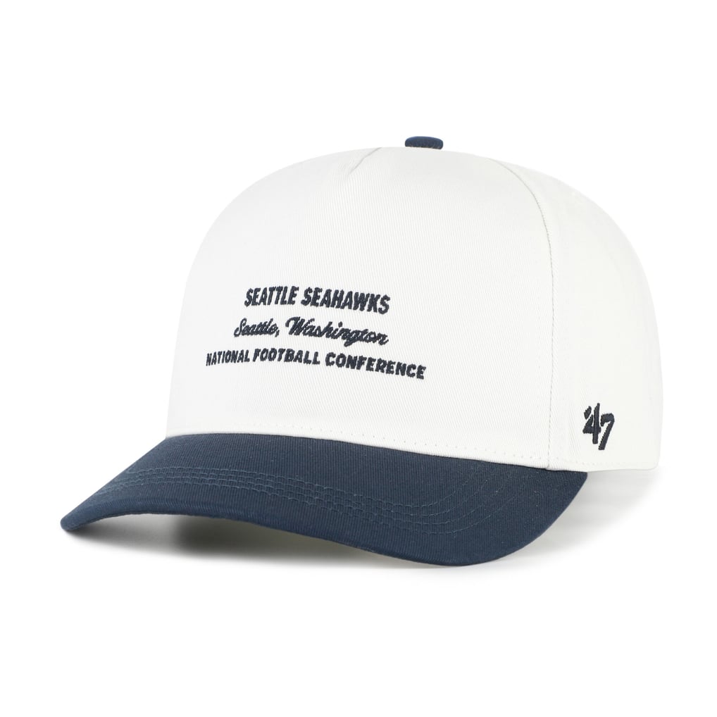  Seattle Seahawks '47 Contemporary Two-Tone Hitch Adjustable Hat - White