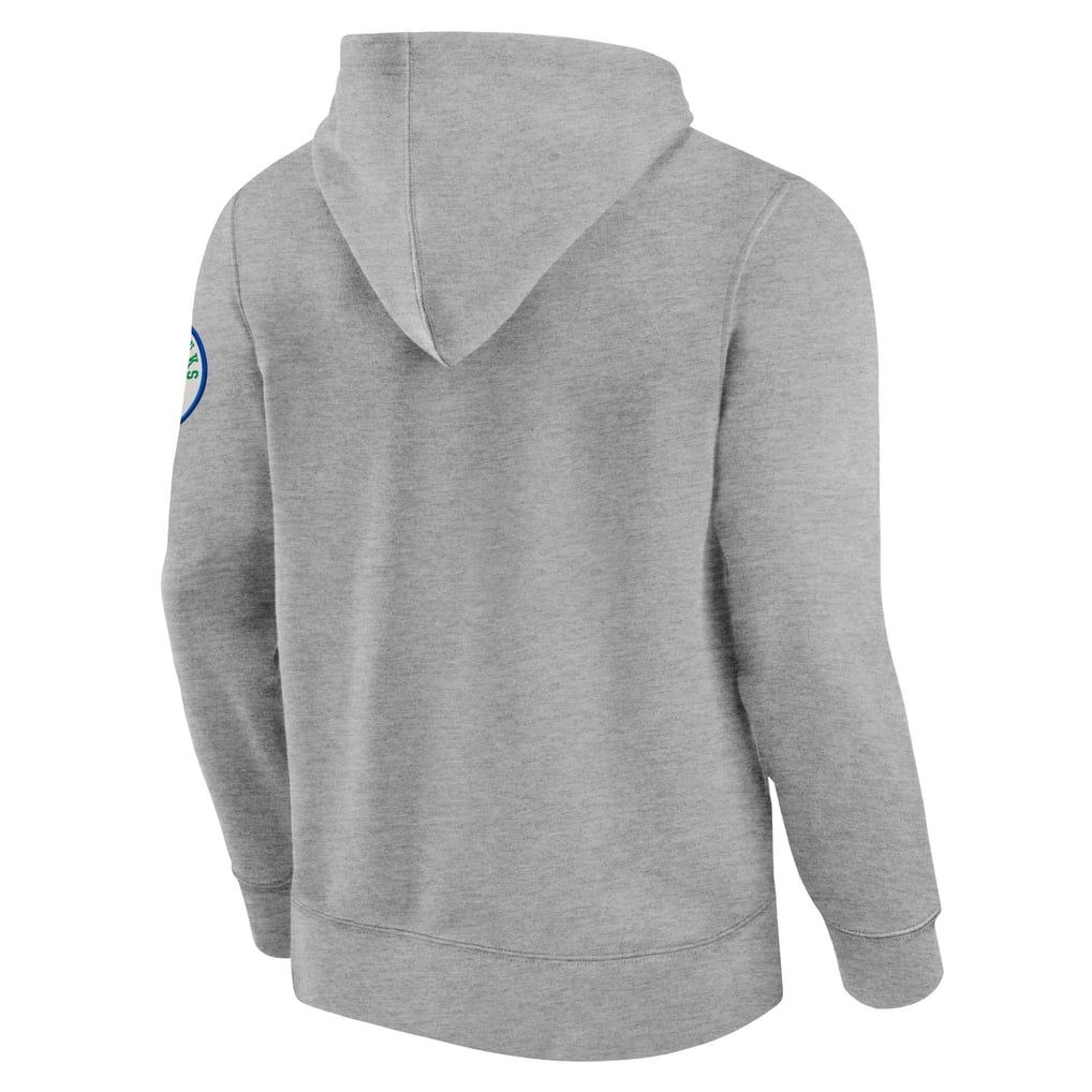  Seattle Seahawks Fanatics   Label Maker Pullover Hoodie - Heather Gray