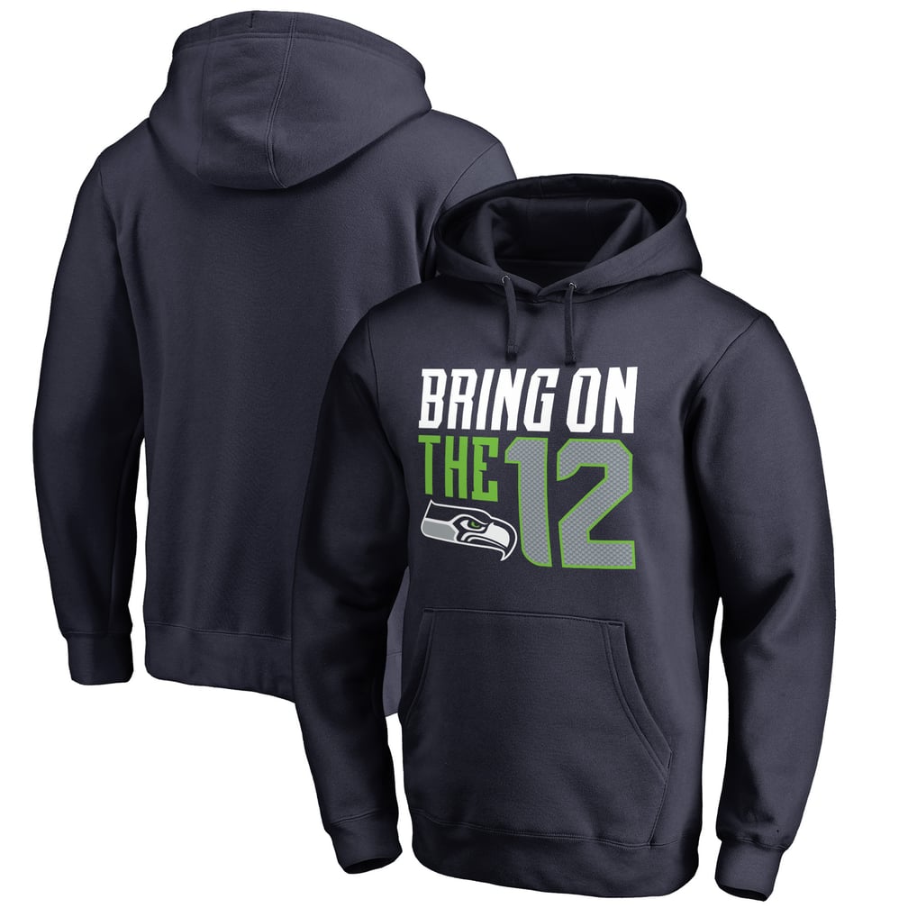 Seattle Seahawks Hometown Collection Pullover Hoodie - Navy