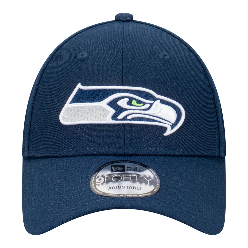  Seattle Seahawks New Era Core Team 9FORTY Adjustable Hat - College Navy