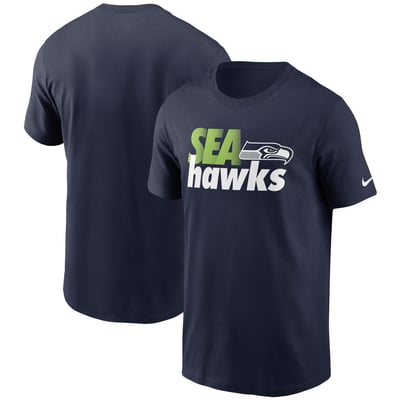 Seattle Seahawks Nike Hometown Collection Team T-Shirt - College Navy