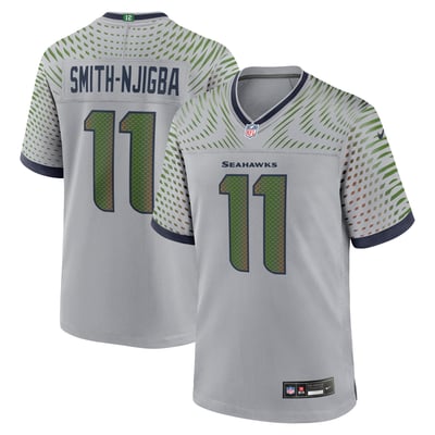 Jaxon Smith-Njigba Seattle Seahawks Nike Rivalries Collection Game Jersey - Gray
