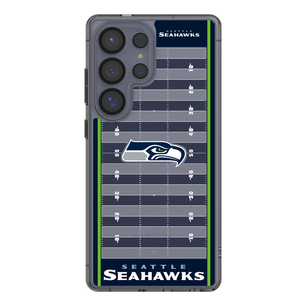 Seattle Seahawks Galaxy Clear Field Design Case