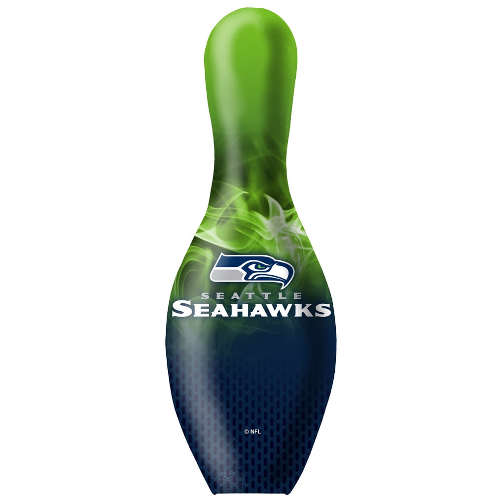 Seattle Seahawks NFL On Fire Bowling Pin