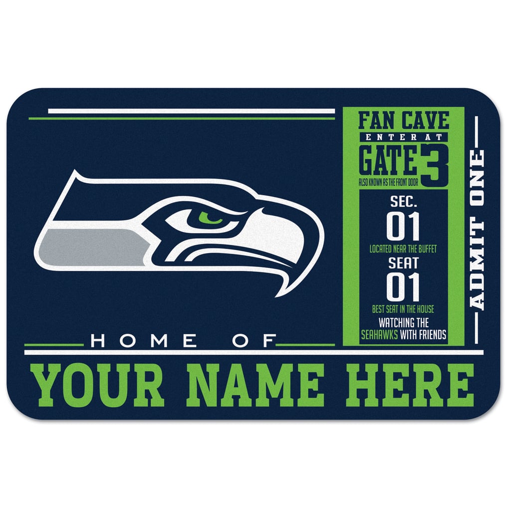 Seattle Seahawks WinCraft 20'' x 30'' Personalized Floor Mat
