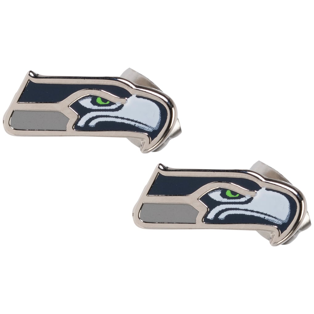 Seattle Seahawks WinCraft Team Post Earrings