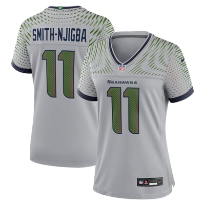 Jaxon Smith-Njigba Seattle Seahawks Nike Women's Rivalries Collection Game Jersey - Gray