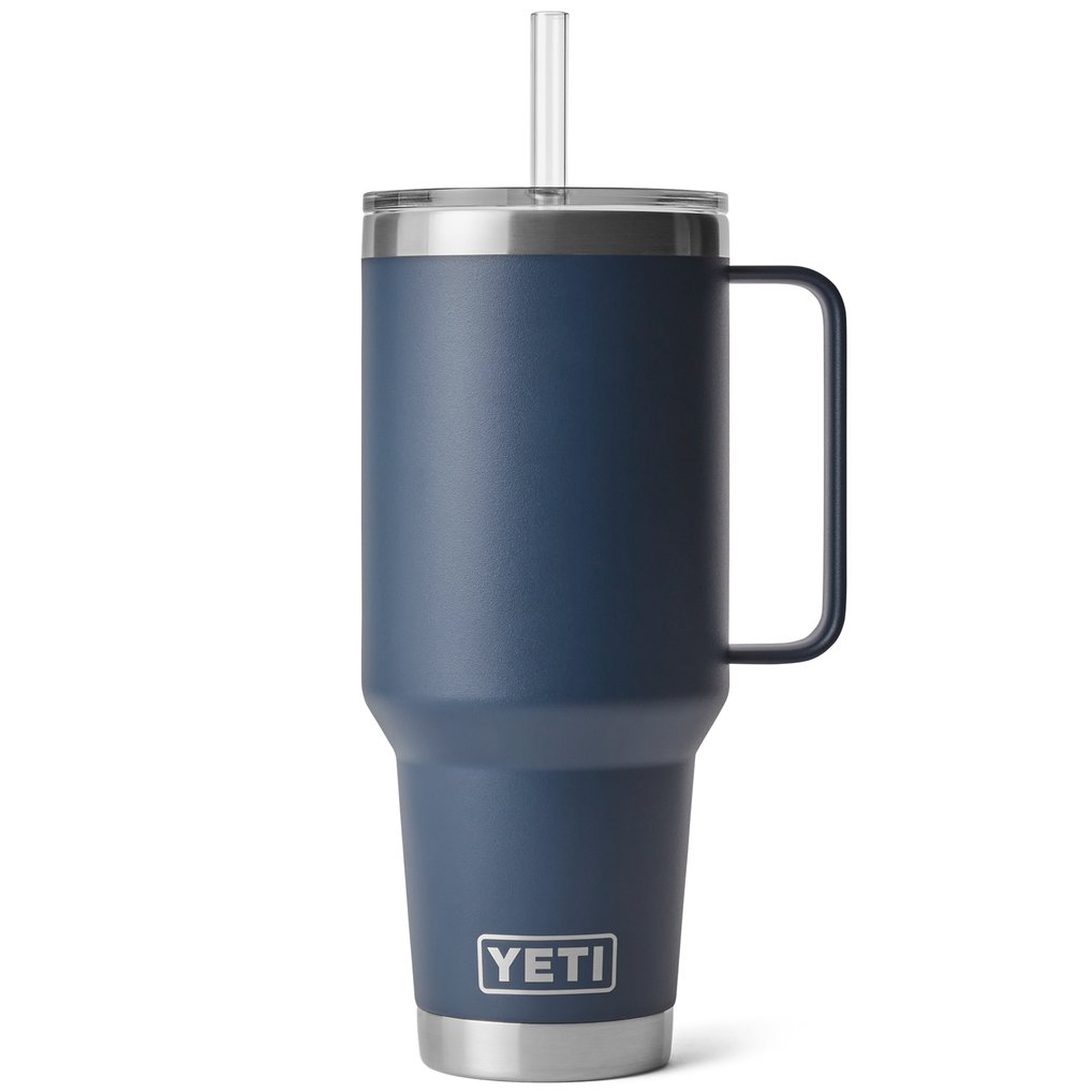 Seattle Seahawks YETI 42oz. Rambler Straw Mug