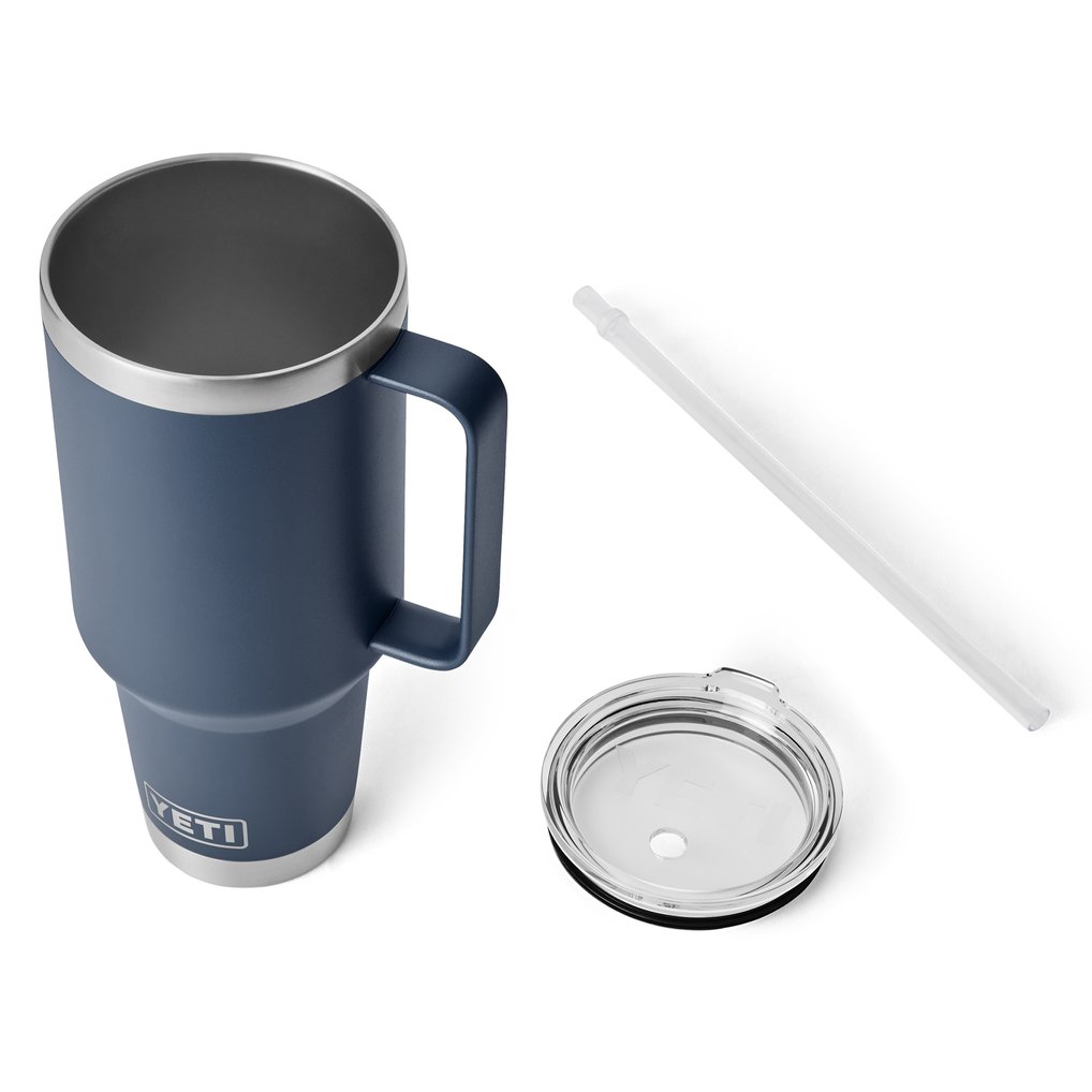 Seattle Seahawks YETI 42oz. Rambler Straw Mug