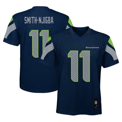 Jaxon Smith-Njigba Seattle Seahawks Youth Replica Jersey - Navy