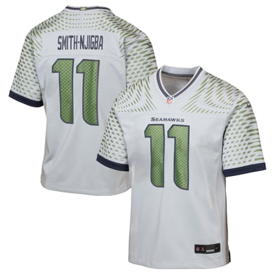 Jaxon Smith-Njigba Seattle Seahawks Nike Youth Rivalries Collection Game Jersey - Gray