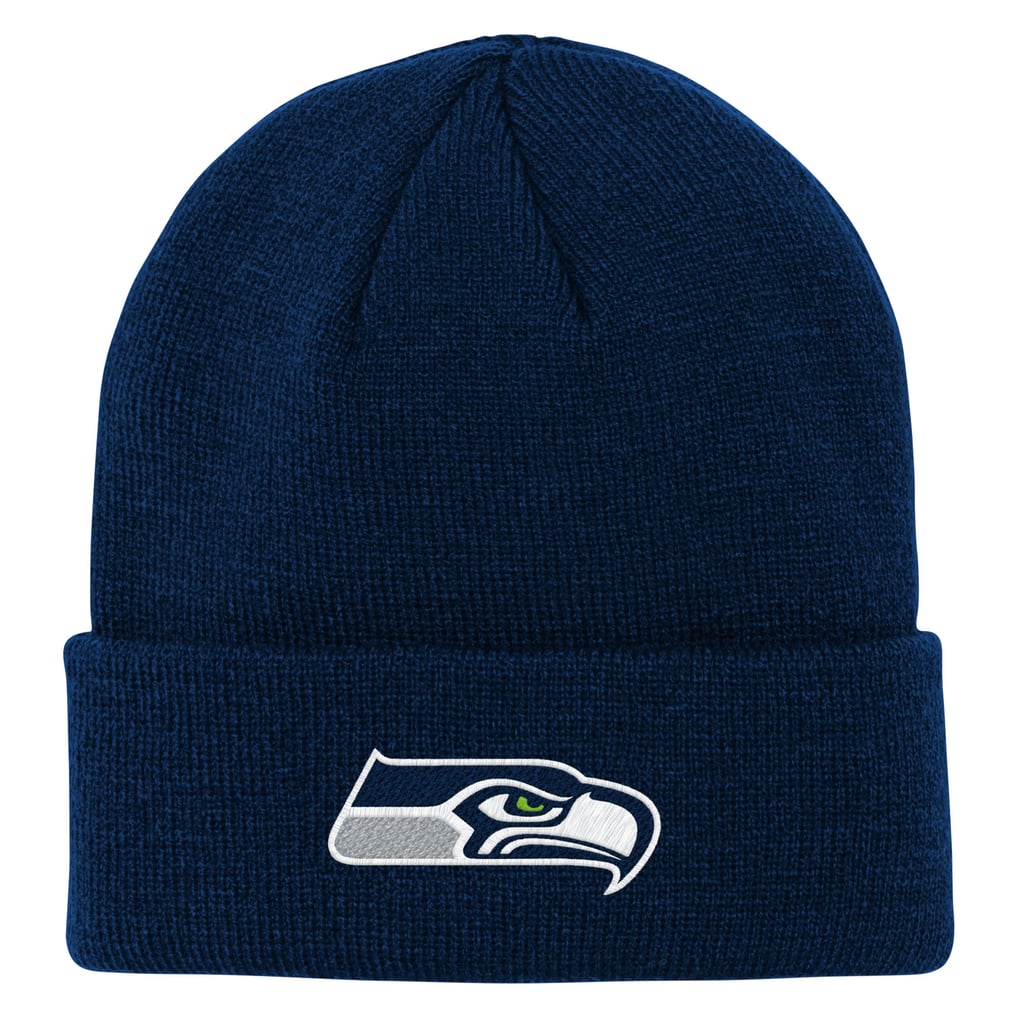  Seattle Seahawks Outerstuff Youth Team Gradient Cuffed Knit Hat - College Navy