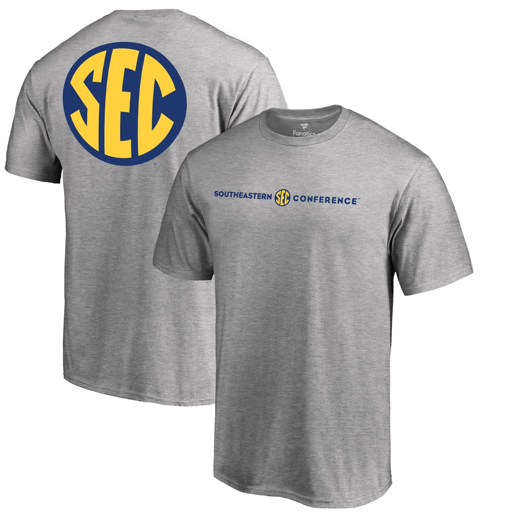 SEC Gear Conference T-Shirt - Heather Gray