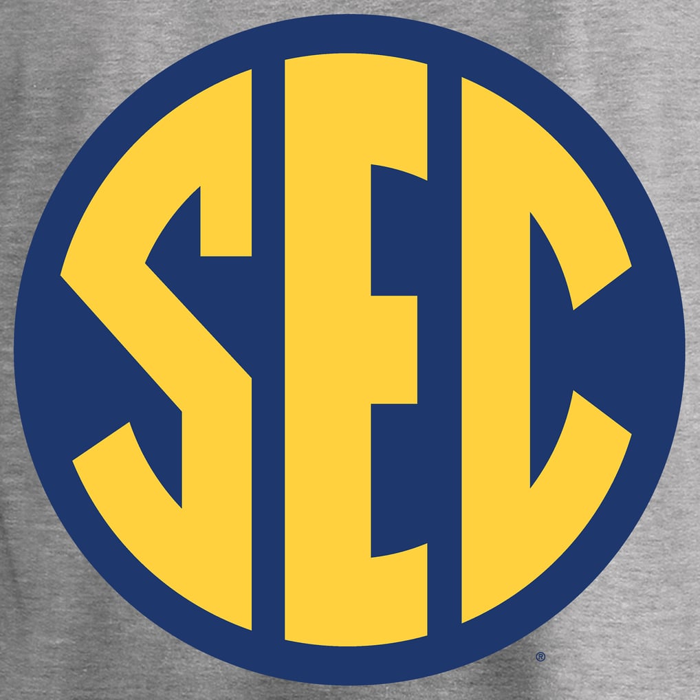 SEC Gear Conference T-Shirt - Heather Gray