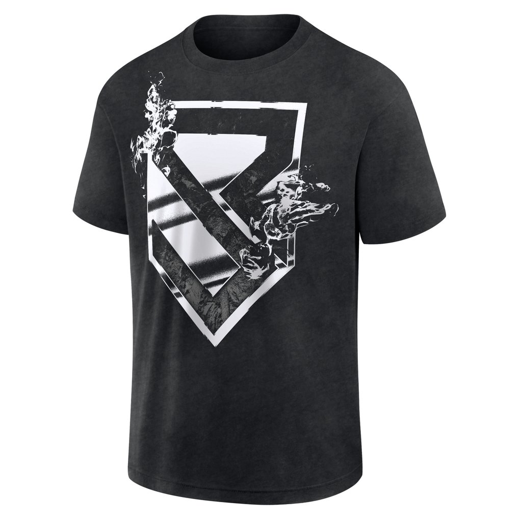 Seth Rollins Flames T-Shirt - Black