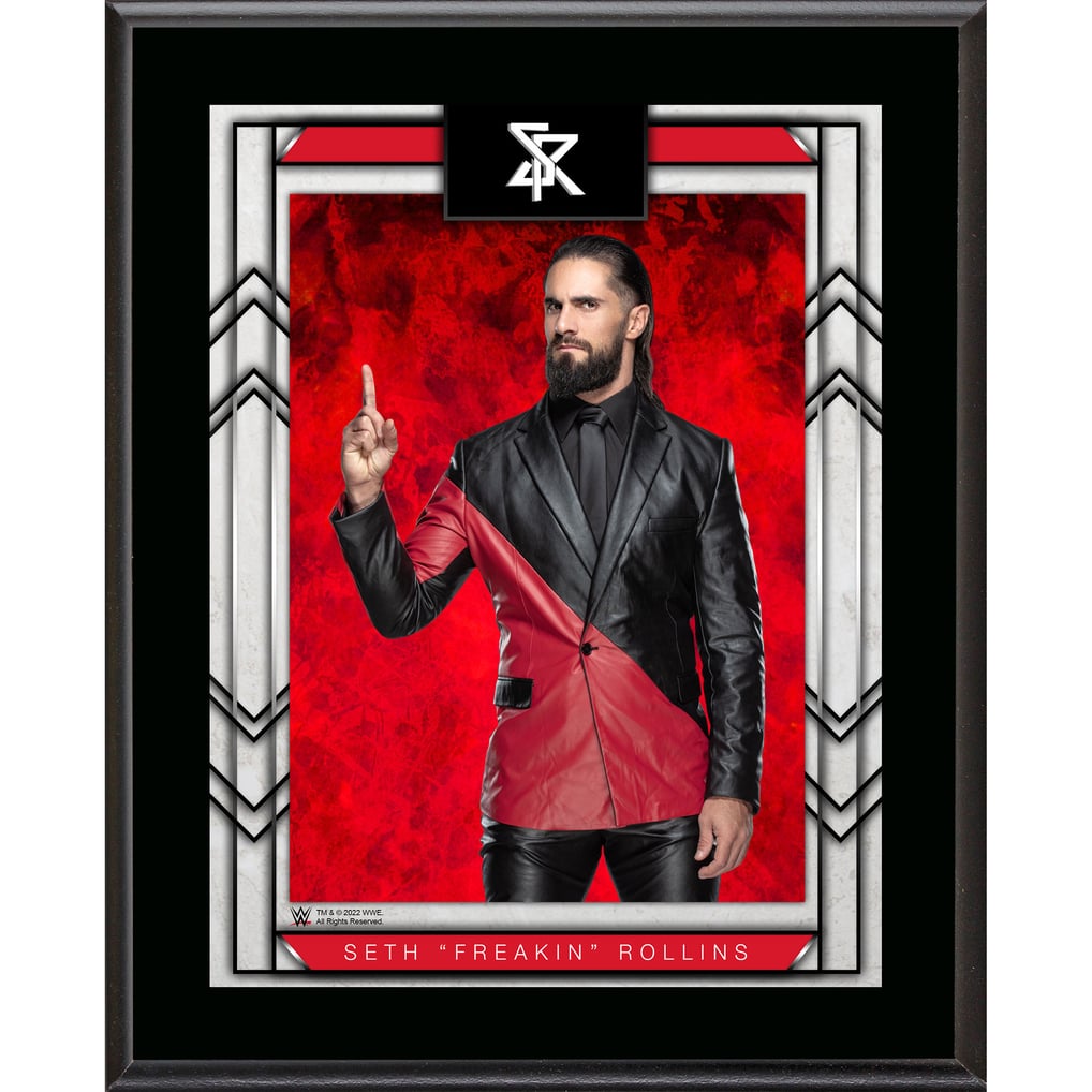 Seth "Freakin" Rollins Fanatics Authentic 10.5" x 13" Sublimated Plaque