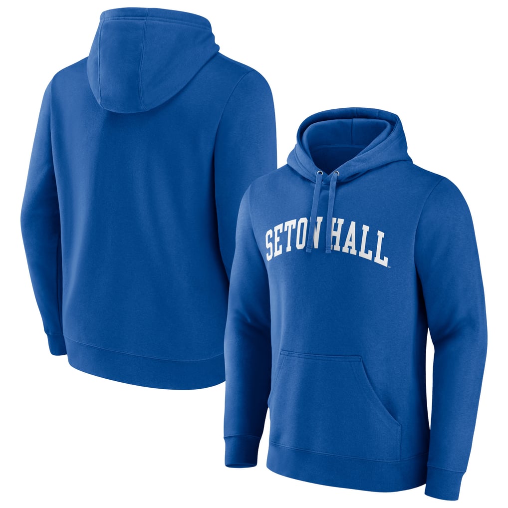 Seton Hall Pirates Basic Arch Pullover Hoodie - Blue