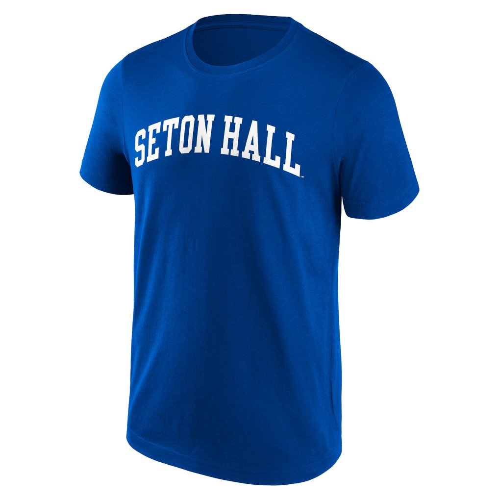 Seton Hall Pirates Basic Team Arch T-Shirt - Royal
