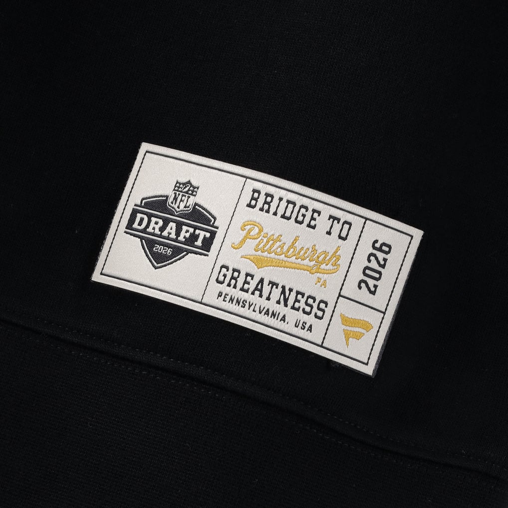  Shield Merchandise Fanatics 2026 NFL Draft Quarter-Zip Pullover - Black