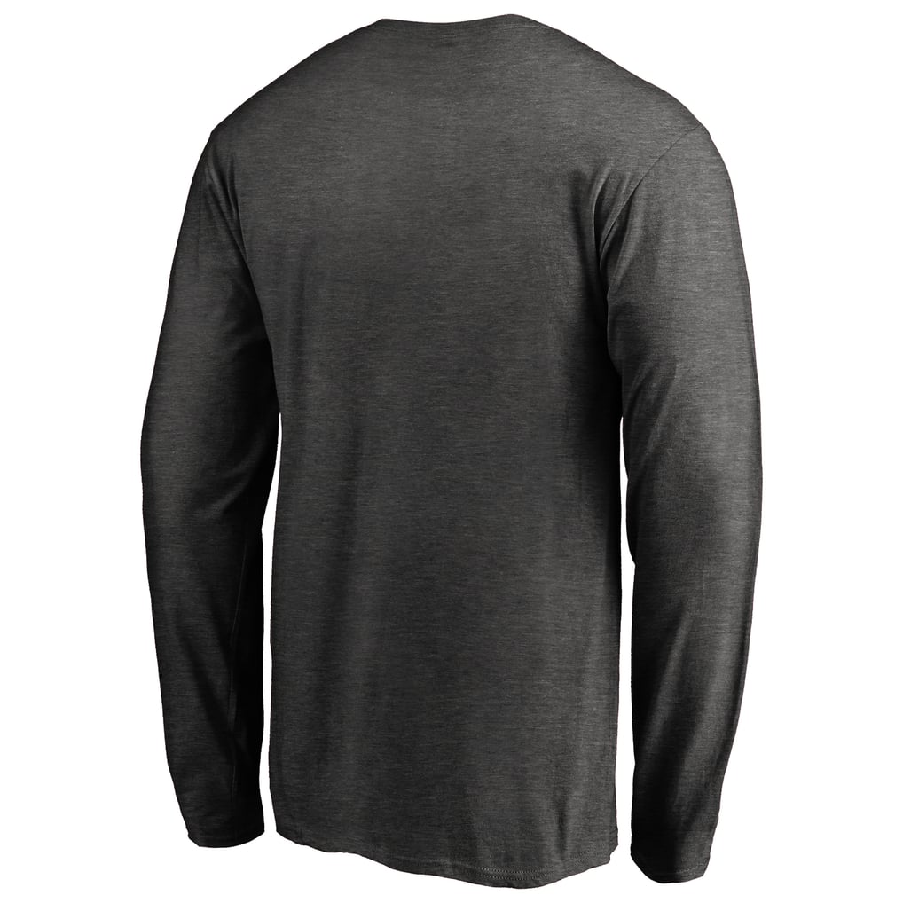 NFL Pro Line NFL Shield Primary Logo Long Sleeve T-Shirt - Heathered Charcoal