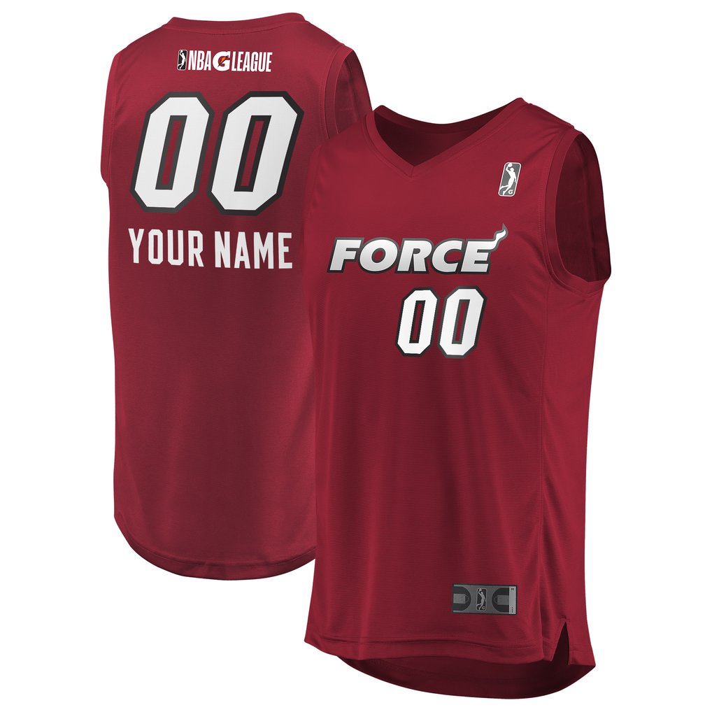 Sioux Falls Skyforce Fanatics Custom Replica Jersey - Red