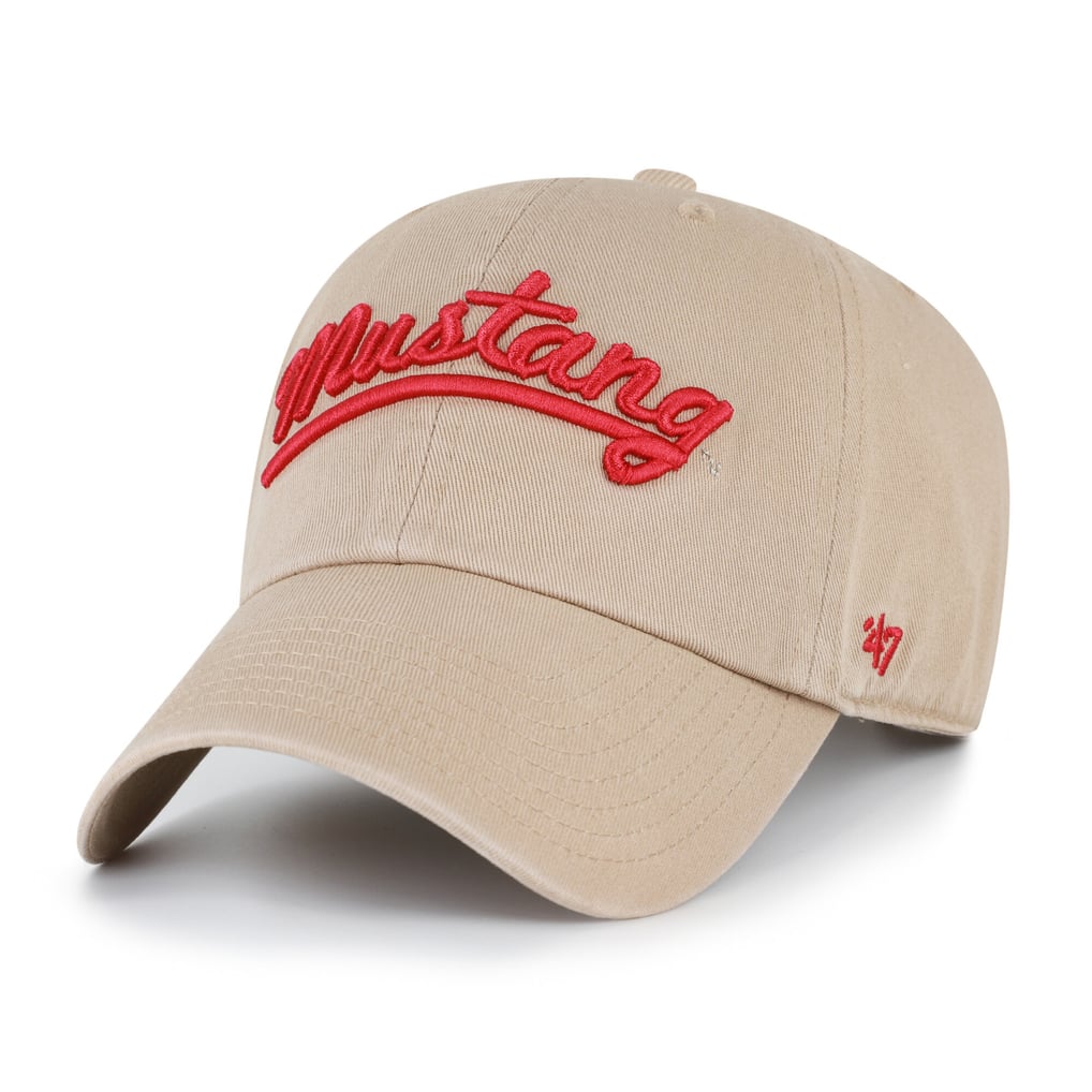  SMU Mustangs '47 Vault Clean Up Adjustable Hat - Khaki