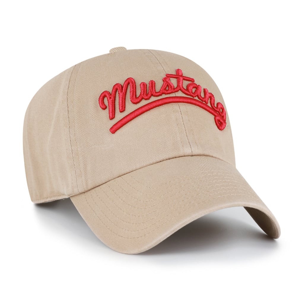  SMU Mustangs '47 Vault Clean Up Adjustable Hat - Khaki