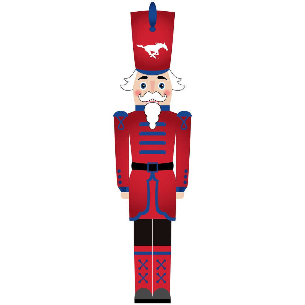 SMU Mustangs 46" Nutcracker Leaner