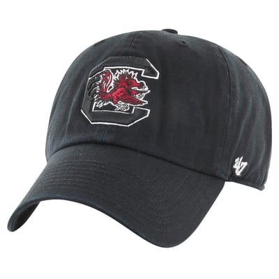 South Carolina Gamecocks '47 Clean Up Adjustable Hat - Black