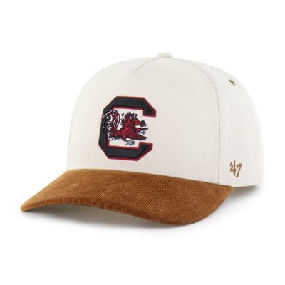 South Carolina Gamecocks Carhartt x '47 Undyed Relaxed Hitch Adjustable Hat - Natural/Brown