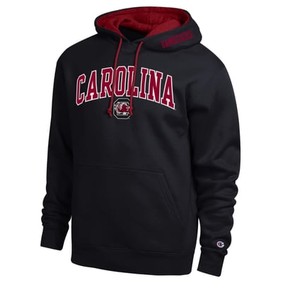  South Carolina Gamecocks Champion Arch Tackle Twill Hoodie - Black